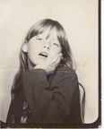 Sharron "posing" at age 10