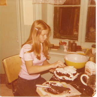 Sharron at age 14